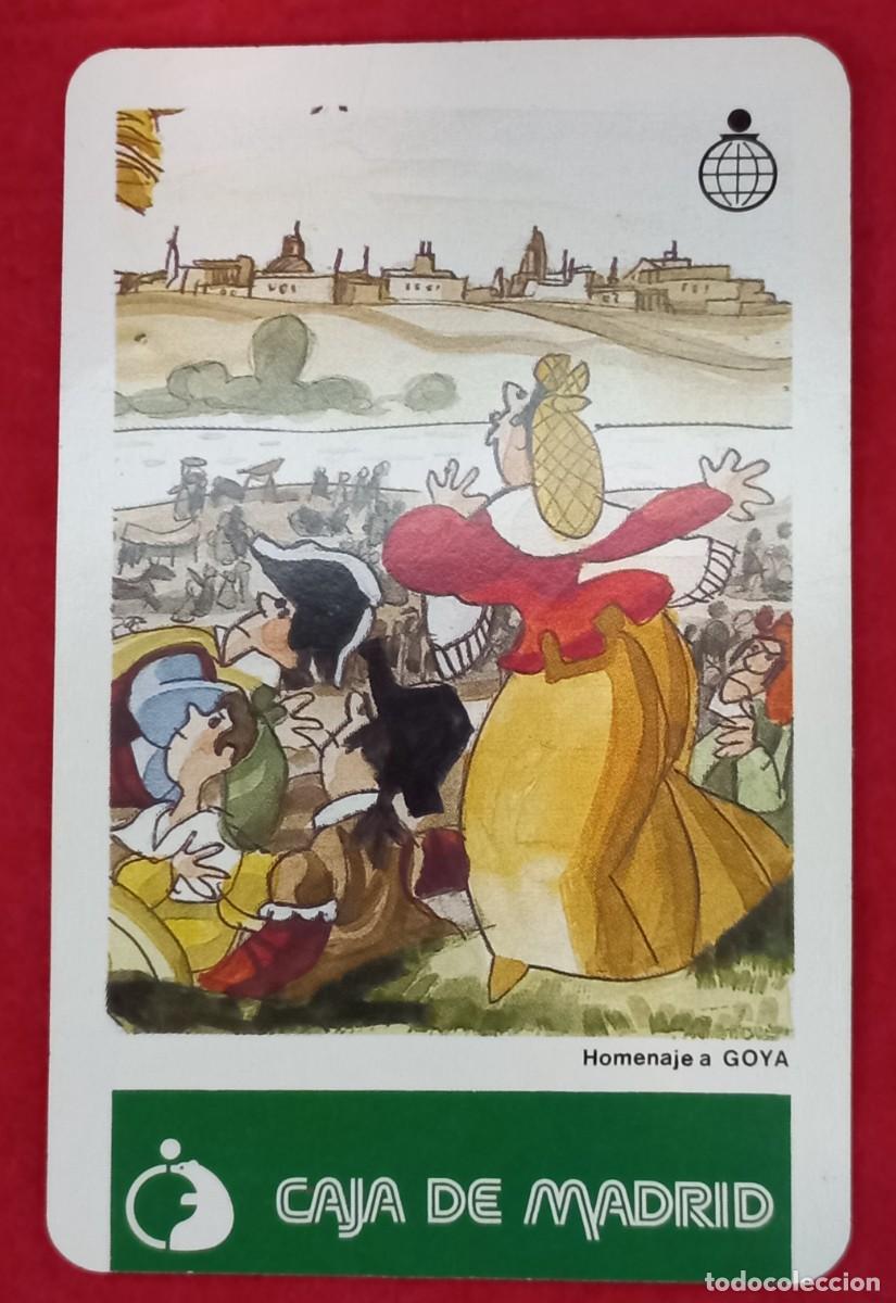 Coleccionismo calendarios: CALENDARIO FOURNIER , CAJA DE MADRID - A&Ntilde;O 1989