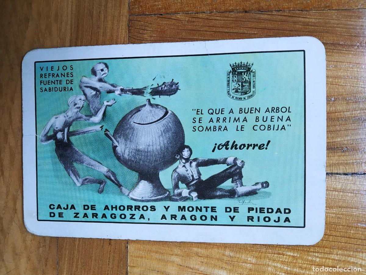 Collezionismo Calendari: CALENDARIO FOURNIER CAJA DE AHORROS MONTE DE PIEDAD ZARAGOZA, ARAGON Y RIOJA A&Ntilde;O 1958 VER
