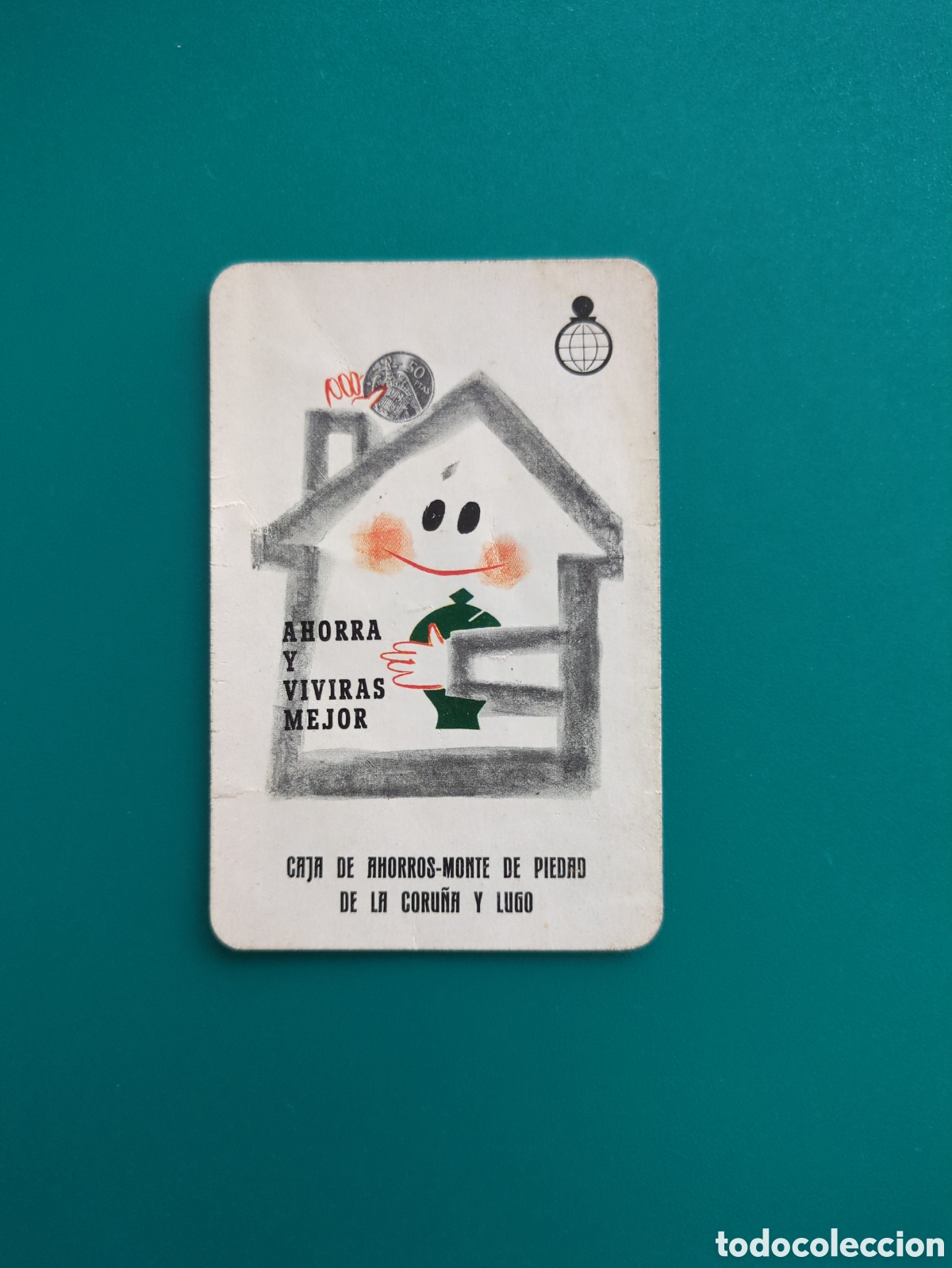 Colecionismo Calend&aacute;rios: Calendario de bolsillo Fournier a&ntilde;o 1967. Caja de ahorros Monte de Piedad de La Coru&ntilde;a y Lugo.