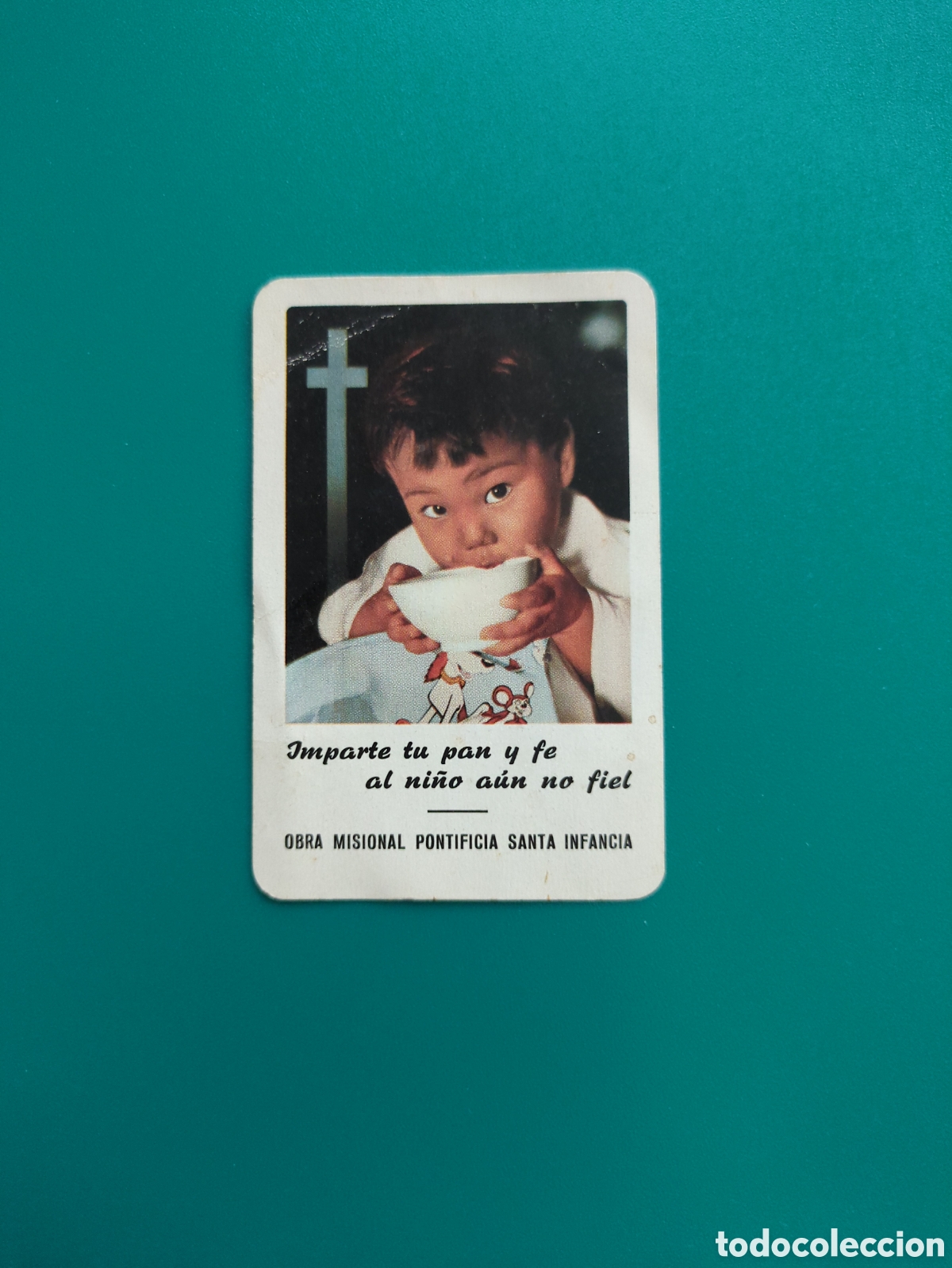 Coleccionismo calendarios: Calendario de bolsillo Fournier a&ntilde;o 1969. Obra misional Pontificia Santa Infancia.