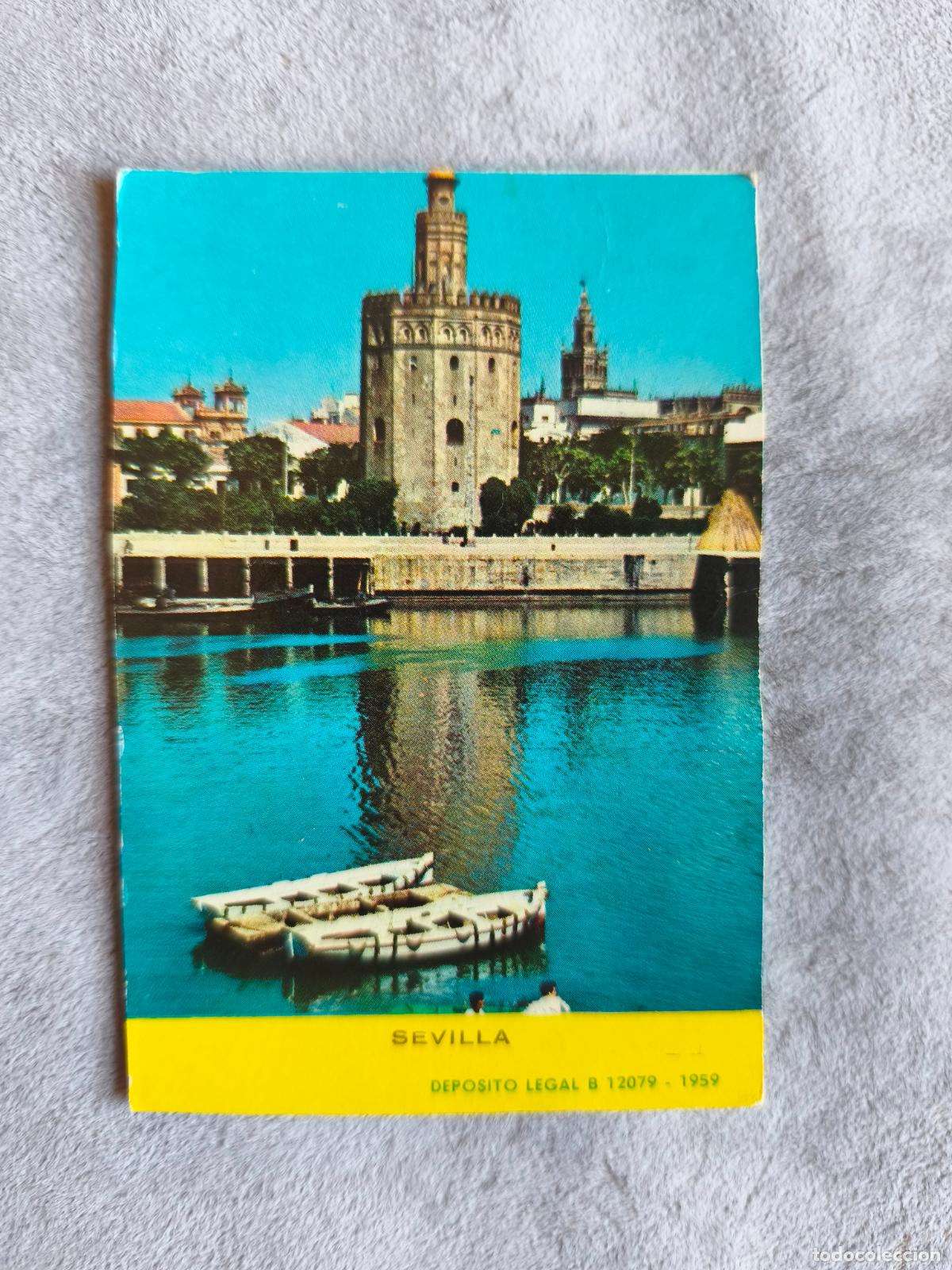 Coleccionismo calendarios: CALENDARIO 1965 SEVILLA TORRE DEL ORO - DEPOSITO LEGAL B 12079
