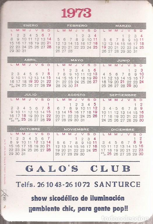 Coleccionismo calendarios: CALENDARIO DE DESNUDO A&Ntilde;O 1973 - Foto 2