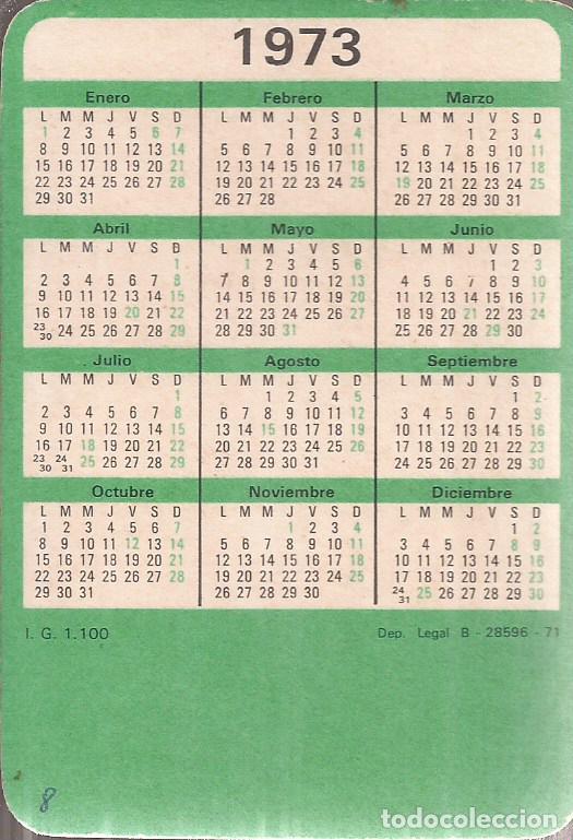 Coleccionismo calendarios: CALENDARIO DE DESNUDO A&Ntilde;O 1973 - Foto 2