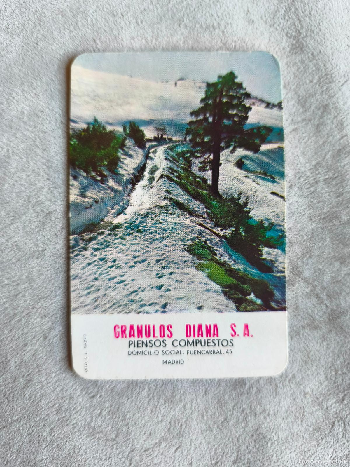 Collectables Calendars: CALENDARIO 1965 GRANULOS DIANA