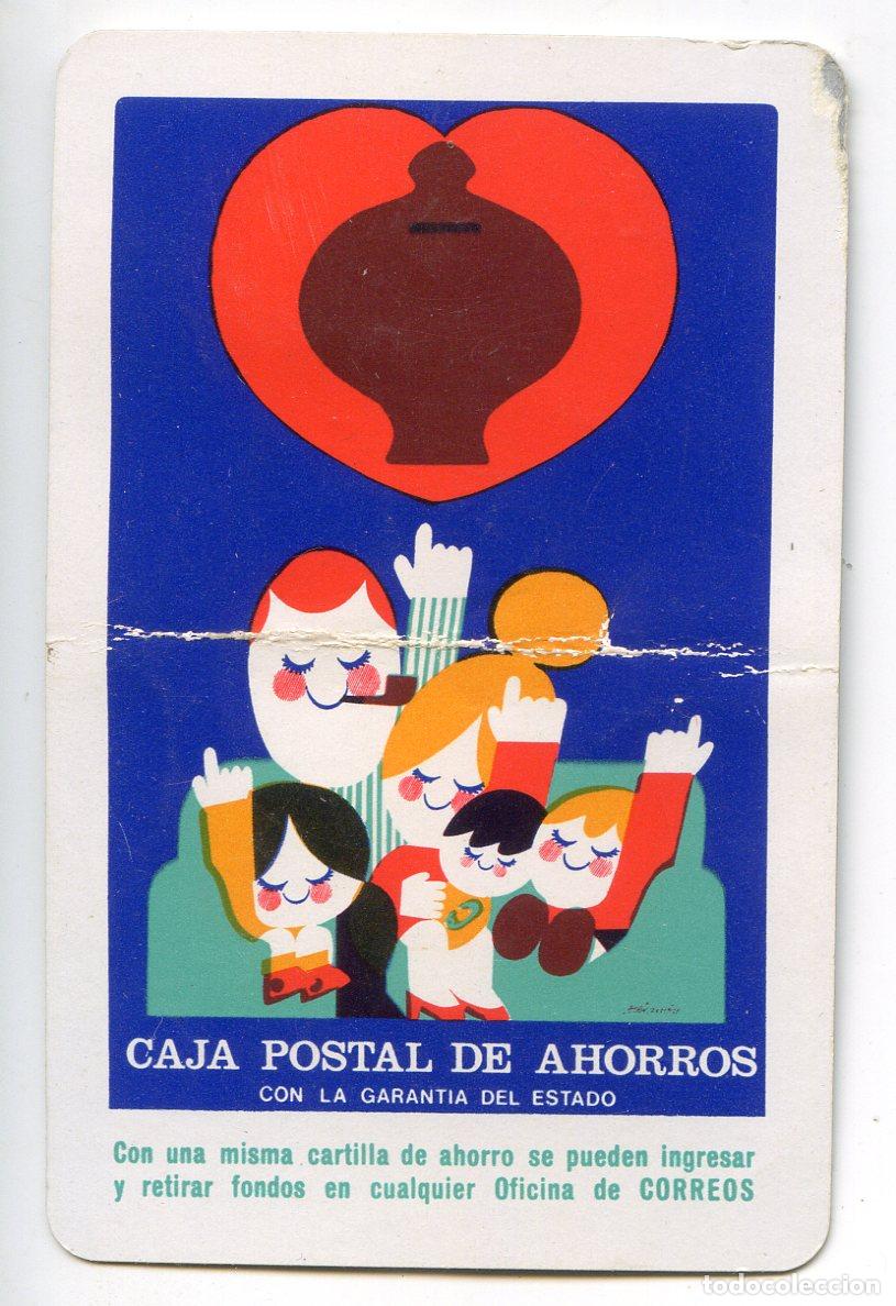 Colecionismo Calend&aacute;rios: Calendario Fournier 1975, Caja Postal de Ahorros