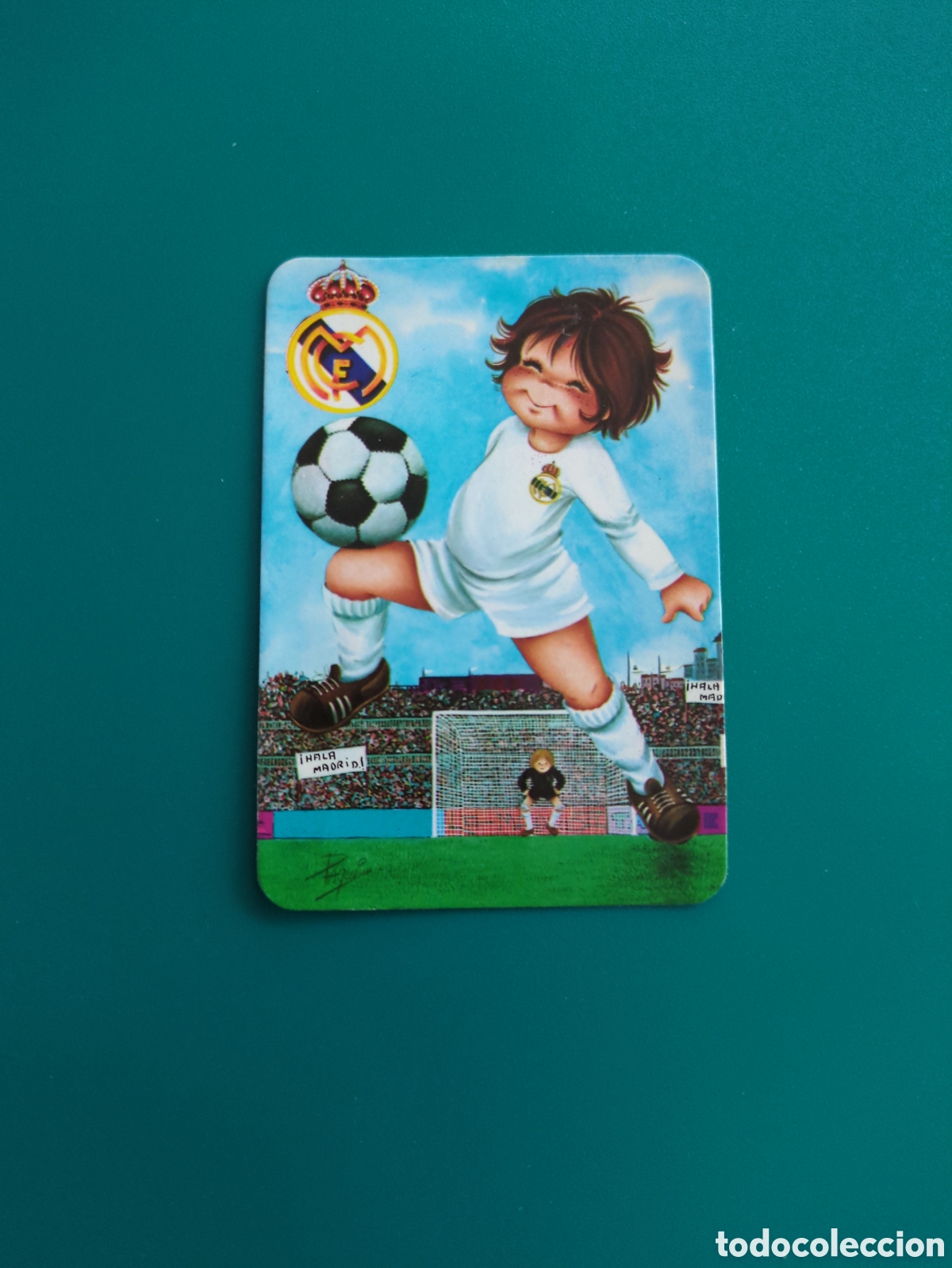 Sammeln von Kalendern: Calendario de bolsillo a&ntilde;o 1981. Real Madrid.