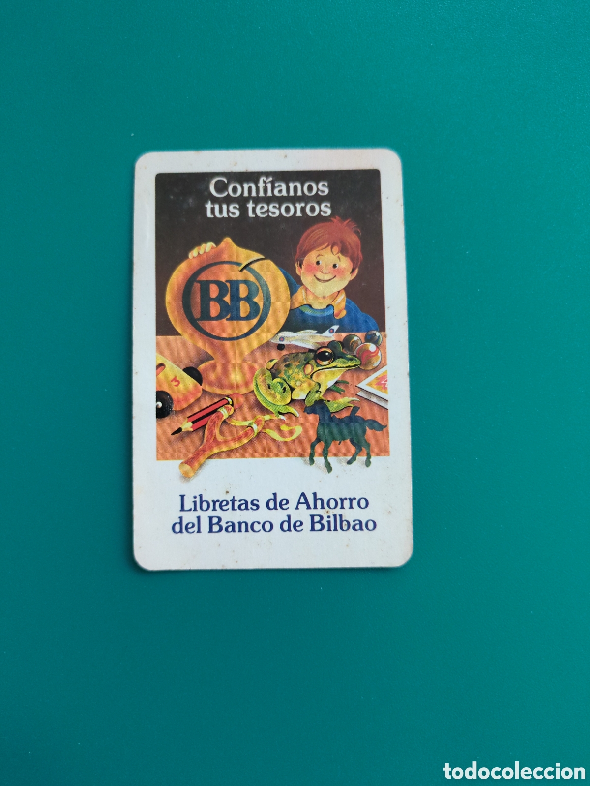 Collectionnisme Calendriers: Calendario de bolsillo Fournier a&ntilde;o 1981. Banco de Bilbao.