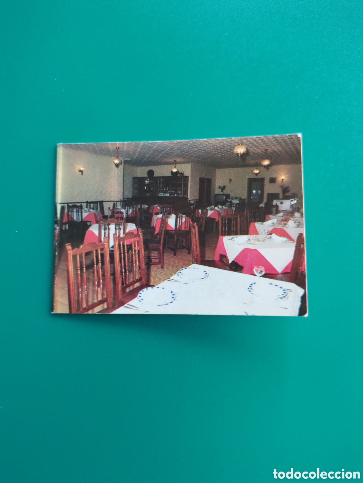 Coleccionismo calendarios: Calendario de bolsillo a&ntilde;o 1985. Restaurante