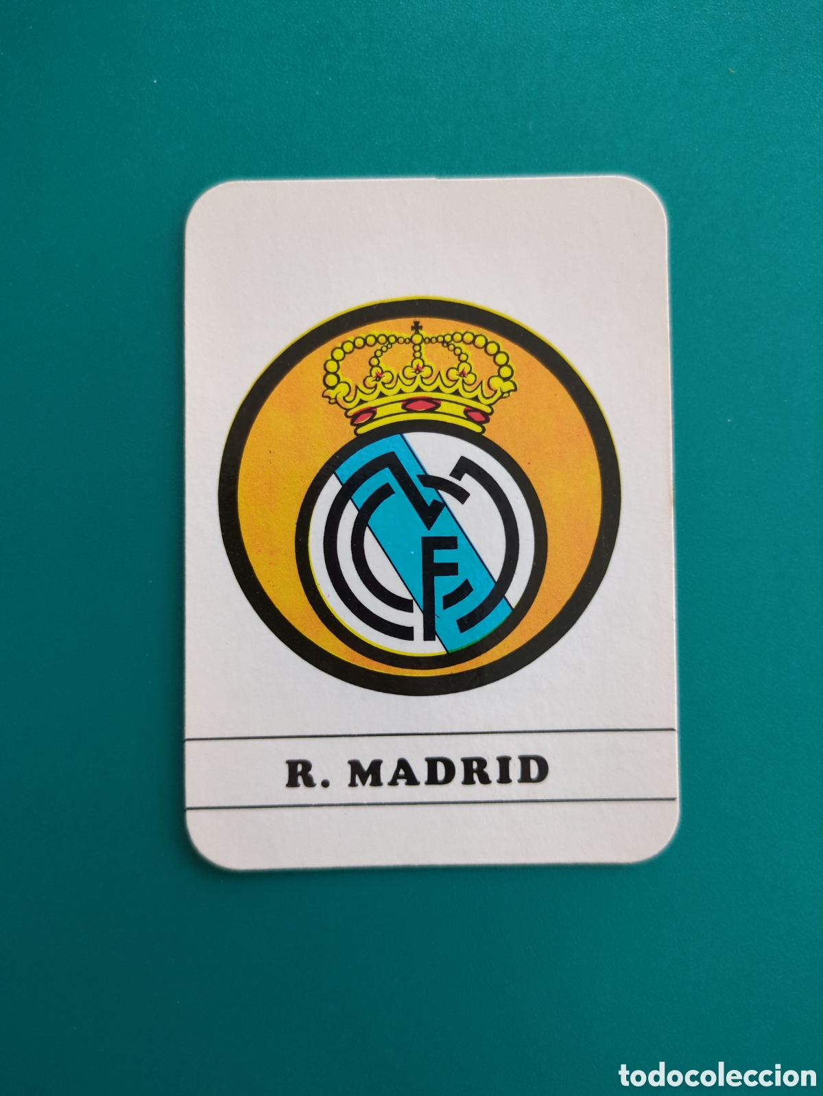 Coleccionismo calendarios: Calendario de bolsillo a&ntilde;o 1986. Real Madrid.