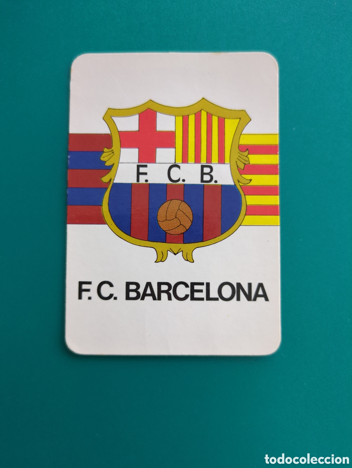 Coleccionismo calendarios: Calendario de bolsillo a&ntilde;o 1986. F C. B