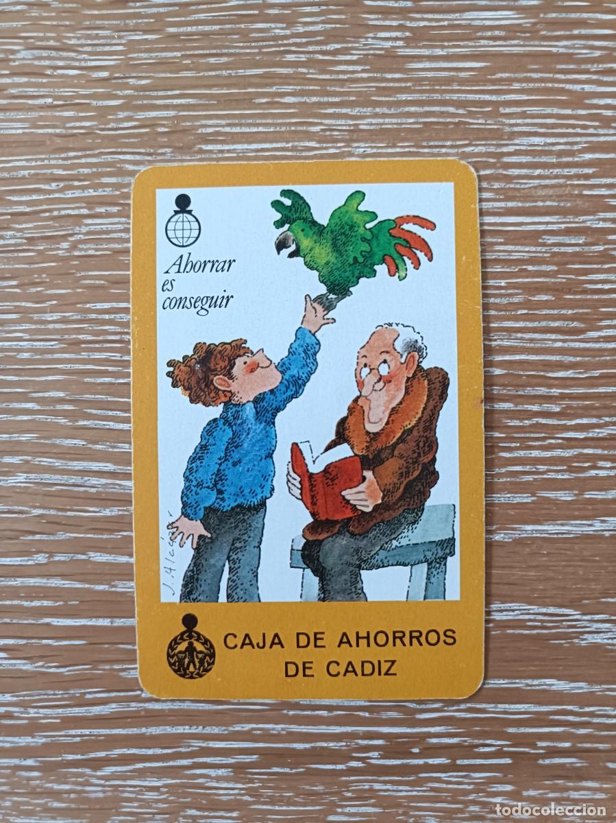 Colecionismo Calend&aacute;rios: CALENDARIO BOLSILLO - A&Ntilde;O 1981 - CAJA DE AHORROS DE C&Aacute;DIZ - FOURNIER BANCO