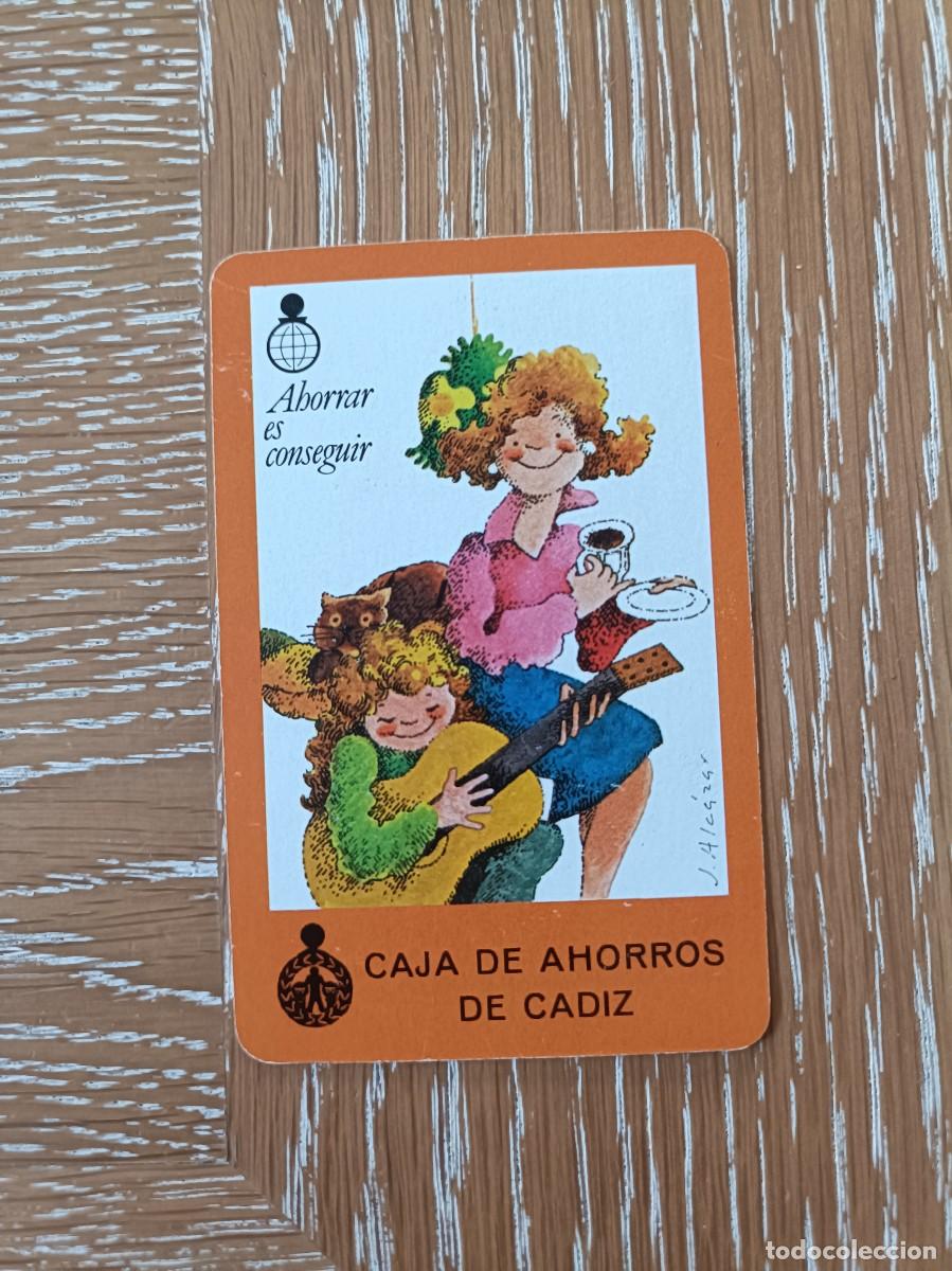 Colecionismo Calend&aacute;rios: CALENDARIO BOLSILLO - A&Ntilde;O 1981 - CAJA DE AHORROS DE C&Aacute;DIZ - FOURNIER BANCO