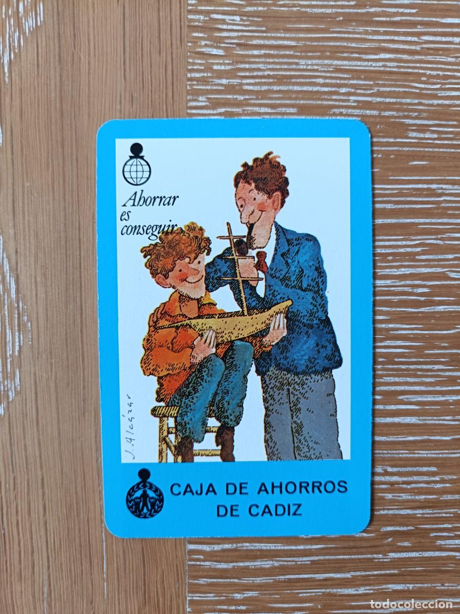 Collectionnisme Calendriers: CALENDARIO BOLSILLO - A&Ntilde;O 1981 - CAJA DE AHORROS DE C&Aacute;DIZ - FOURNIER BANCO