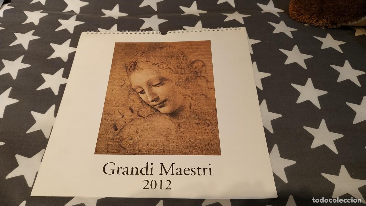 Colecionismo Calend&aacute;rios: CALENDARIO GRANDI MAESTRI 2012