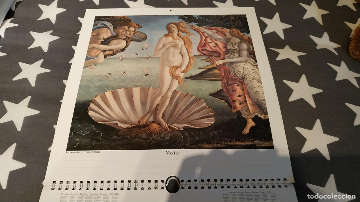 Coleccionismo calendarios: CALENDARIO DARTE BOTTICELLI 2006 - Foto 2