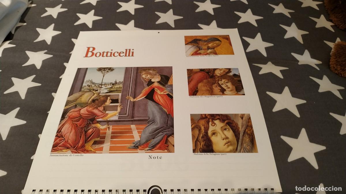 Coleccionismo calendarios: CALENDARIO DARTE BOTTICELLI 2006 - Foto 3