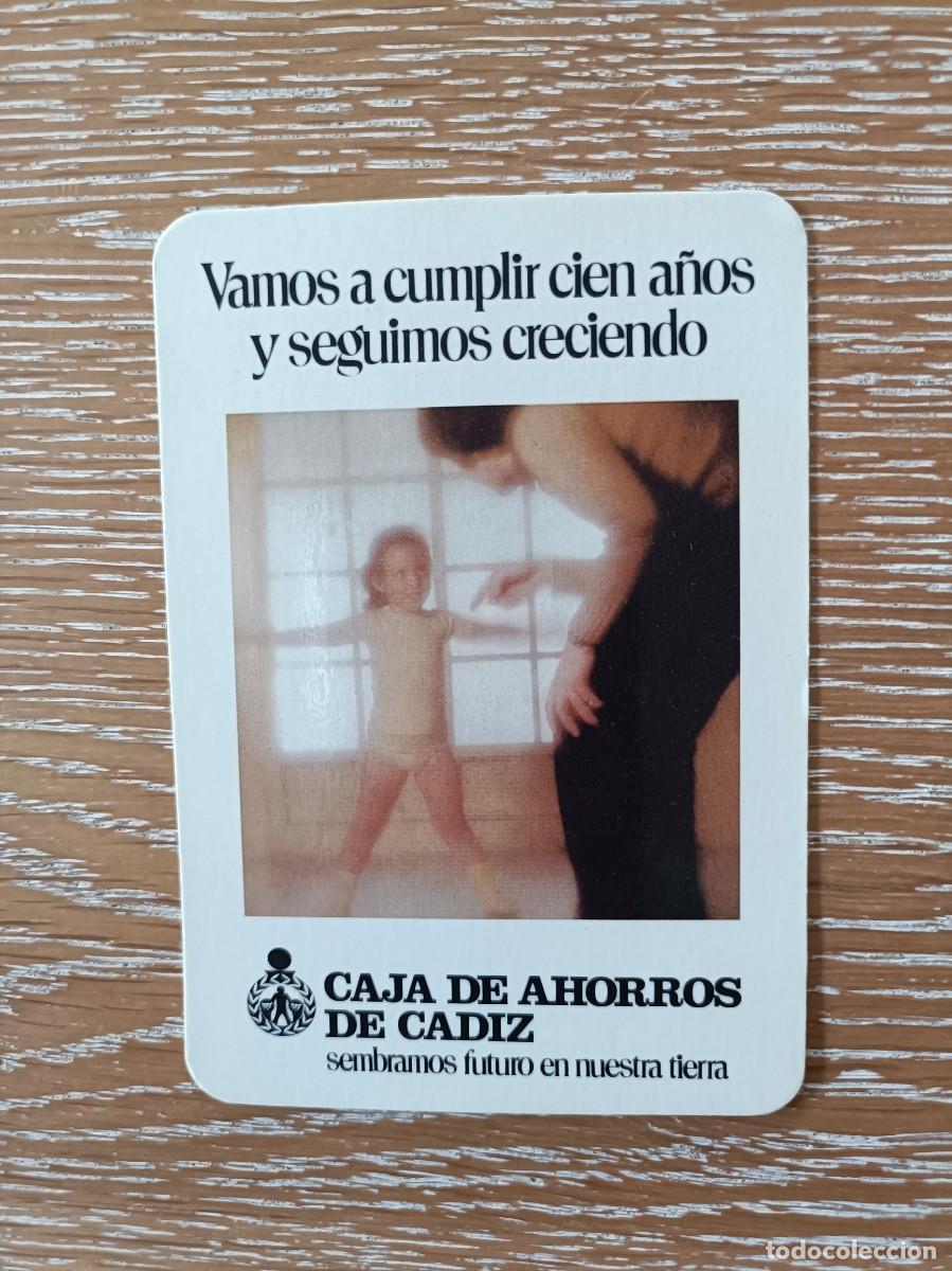 Colecionismo Calend&aacute;rios: CALENDARIO BOLSILLO - A&Ntilde;O 1982 - CAJA DE AHORROS DE C&Aacute;DIZ - BANCO