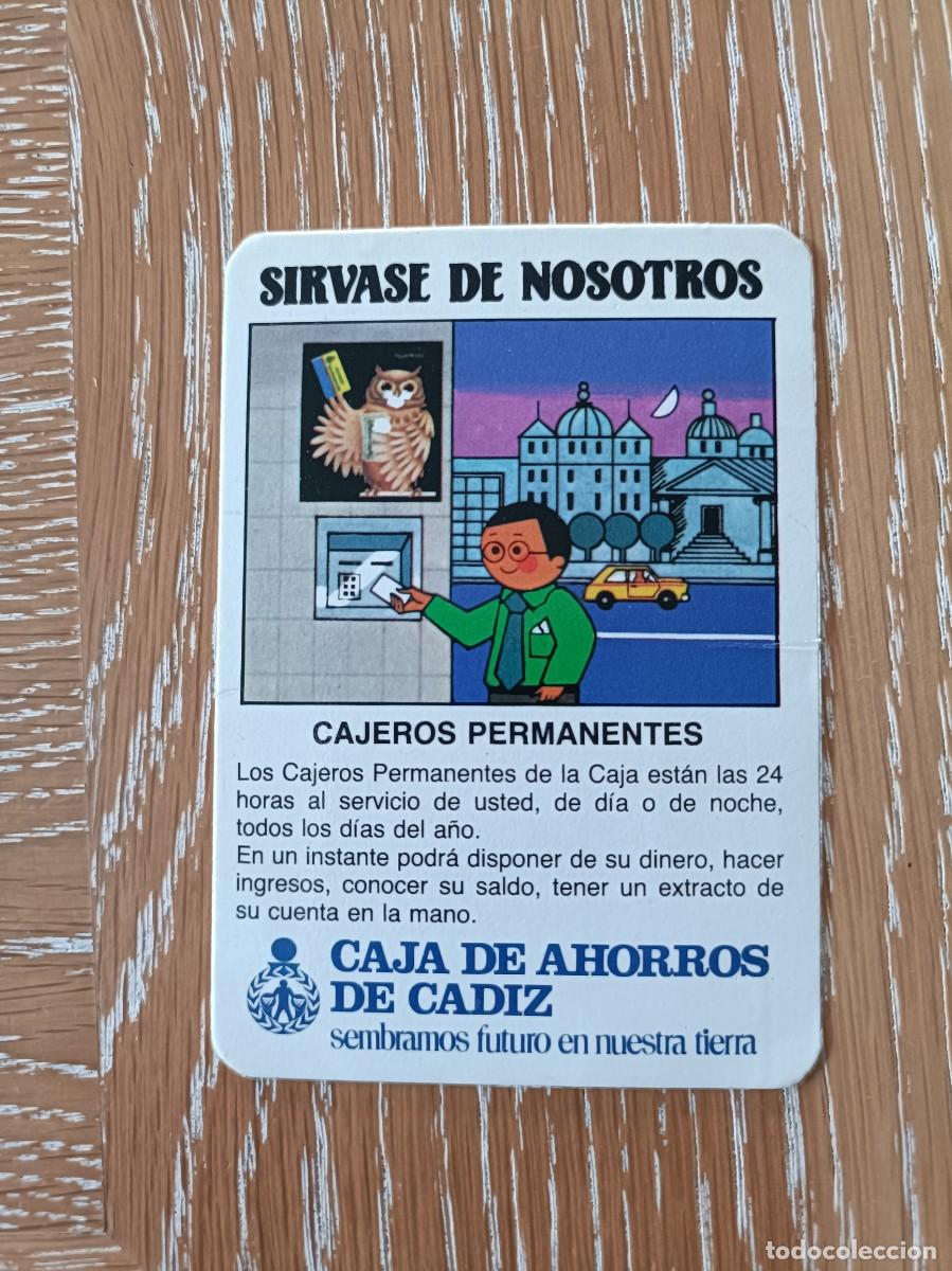 Colecionismo Calend&aacute;rios: CALENDARIO BOLSILLO - A&Ntilde;O 1983 - CAJA DE AHORROS DE C&Aacute;DIZ - BANCO