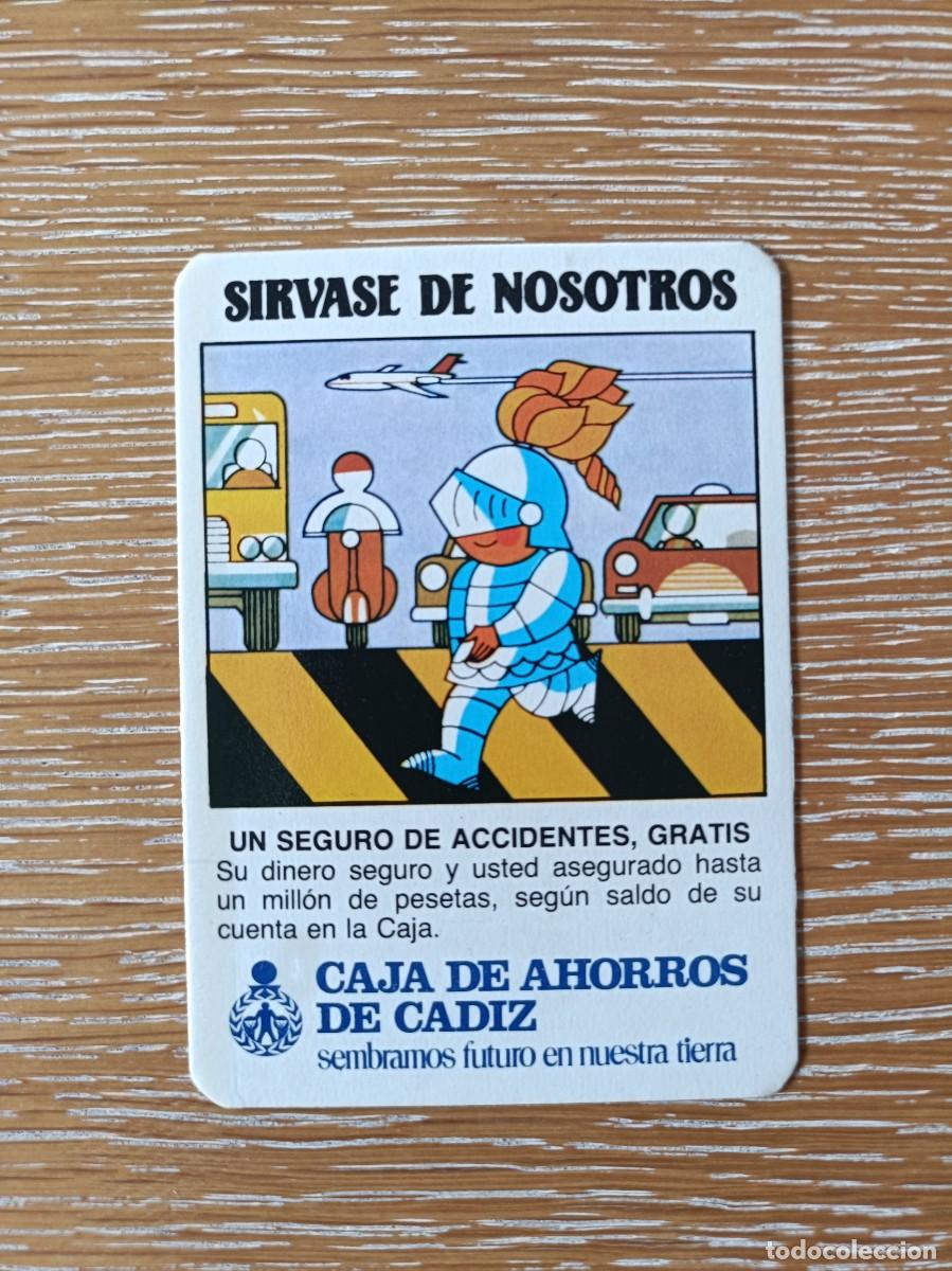 Colecionismo Calend&aacute;rios: CALENDARIO BOLSILLO - A&Ntilde;O 1983 - CAJA DE AHORROS DE C&Aacute;DIZ - BANCO
