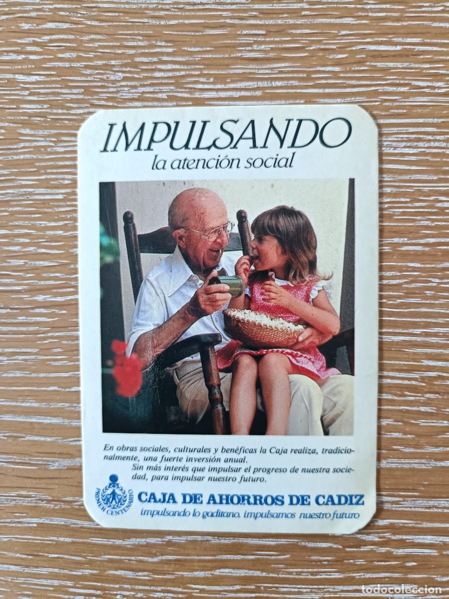 Colecionismo Calend&aacute;rios: CALENDARIO BOLSILLO - A&Ntilde;O 1985 - CAJA DE AHORROS DE C&Aacute;DIZ - BANCO