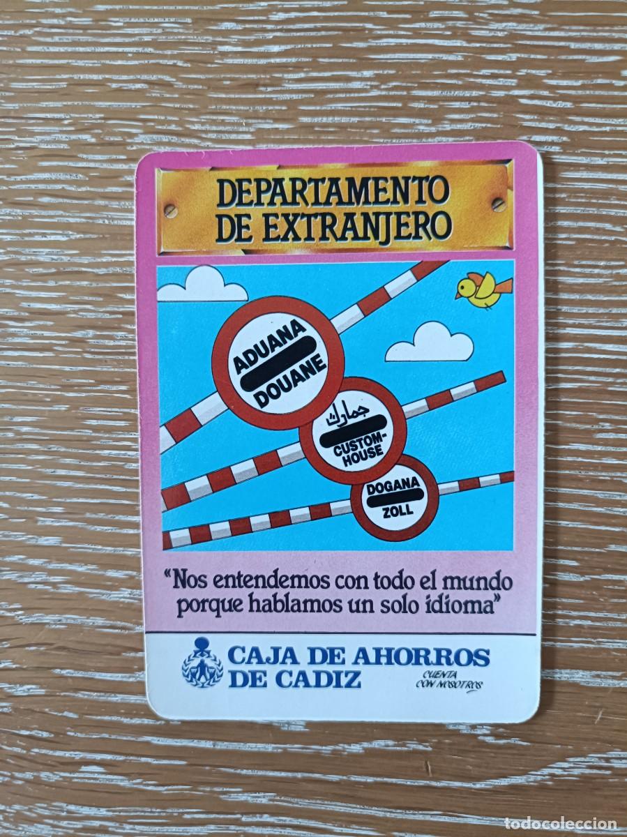Coleccionismo calendarios: CALENDARIO BOLSILLO - A&Ntilde;O 1988 - CAJA DE AHORROS DE C&Aacute;DIZ - BANCO