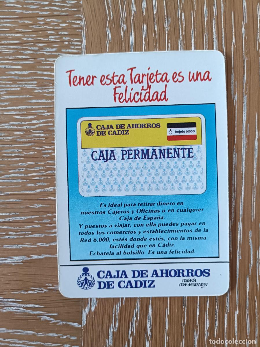 Coleccionismo calendarios: CALENDARIO BOLSILLO - A&Ntilde;O 1988 - CAJA DE AHORROS DE C&Aacute;DIZ - BANCO