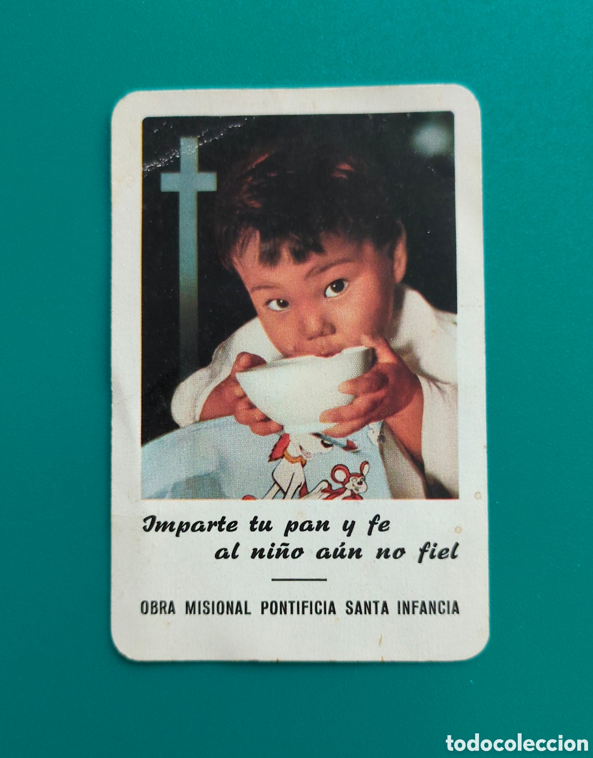 Colecionismo Calend&aacute;rios: Calendario de bolsillo Fournier a&ntilde;o 1969. Obra misional Pontificia Santa Infancia.