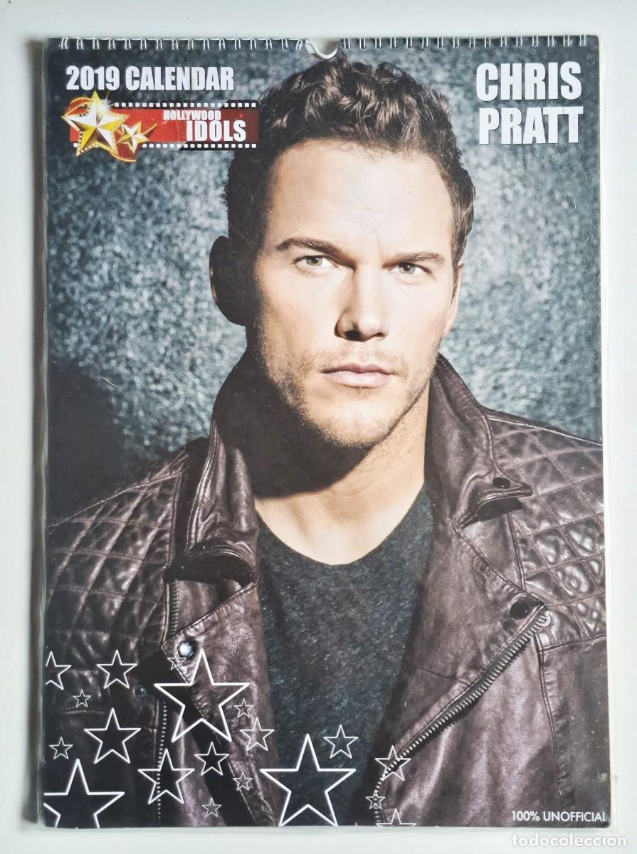 Collectionnisme Calendriers: CALENDARIO DE PARED 2019 - CHRIS PRATT (HOLLYWOOD IDOLS), FORMATO ESPIRAL, COLECCIONISMO CINEFILO