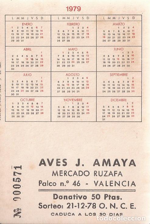 Coleccionismo calendarios: CALENDARIO DE SERIE A&Ntilde;O 1979 - Foto 2
