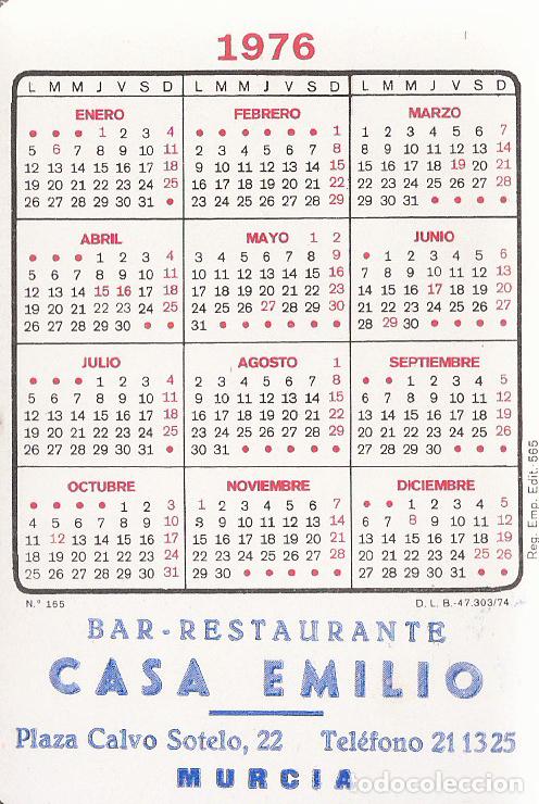 Coleccionismo calendarios: CALENDARIO DE SERIE A&Ntilde;O 1976 - Foto 2