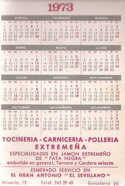 Coleccionismo calendarios: CALENDARIO DE SERIE A&Ntilde;O 1973 - Foto 2