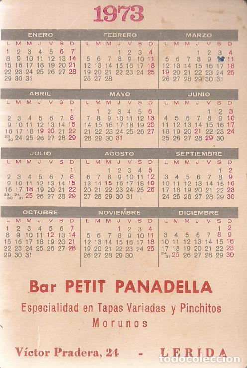 Coleccionismo calendarios: CALENDARIO DE SERIE A&Ntilde;O 1973 - Foto 2