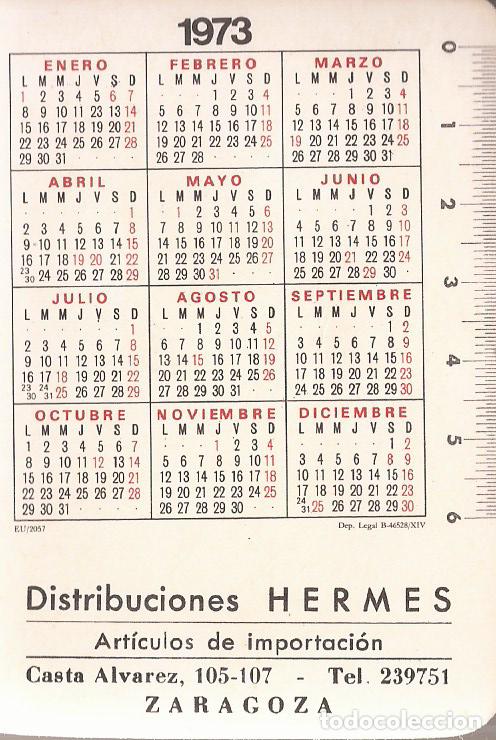 Coleccionismo calendarios: CALENDARIO DE SERIE A&Ntilde;O 1973 - Foto 2