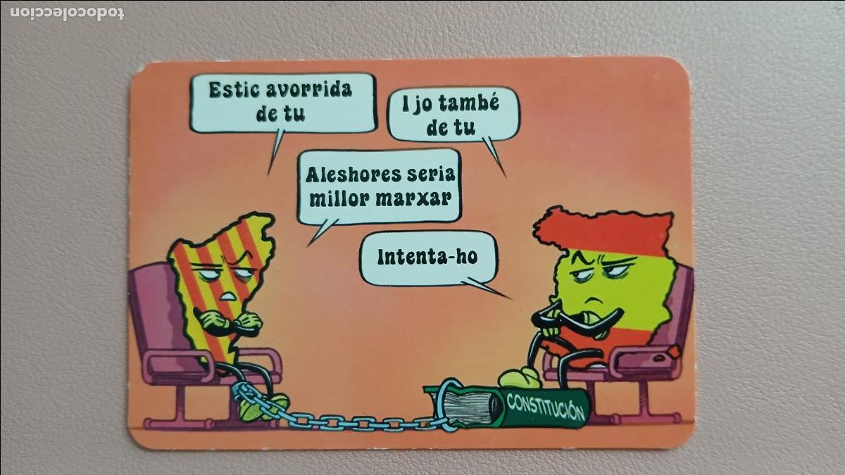 Collezionismo Calendari: CALENDARI DE BUTXACA CATALANISTA CATALUNYA ESPA&Ntilde;A 2014 BO 404