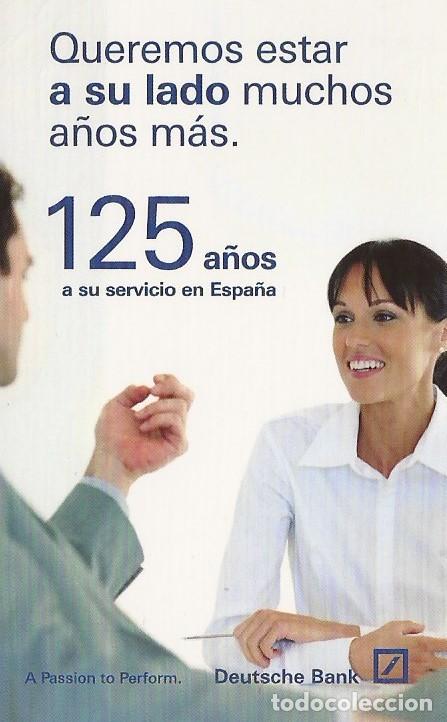 Colecionismo Calend&aacute;rios: CALENDARIO BANCO DEUTSCHE BANK A&Ntilde;O 2015