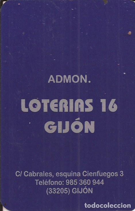 Coleccionismo calendarios: CALENDARIO ADMON DE LOTERIAS 2021