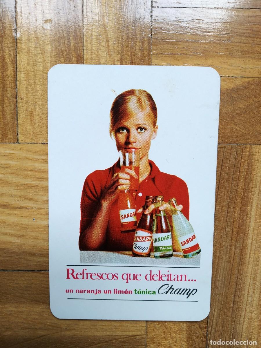 Colecionismo Calend&aacute;rios: CALENDARIO FOURNIER CHICA SANDARU TONICA CHAMP REFRESCOS A&Ntilde;O 1969 HF8 VER FOTOS