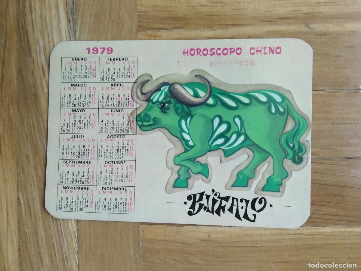 Collectionnisme Calendriers: CALENDARIO HOROSCOPO CHINO BUFALO A&Ntilde;O 1979 VER FOTOS