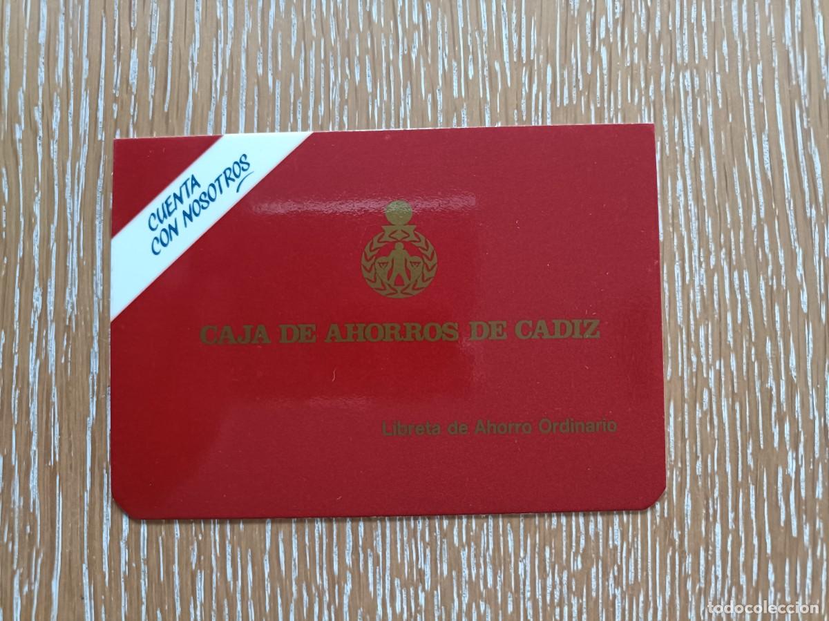 Collectionnisme Calendriers: CALENDARIO BOLSILLO - A&Ntilde;O 1990 - CAJA DE AHORROS DE C&Aacute;DIZ - BANCO - LIBRETA ROJA