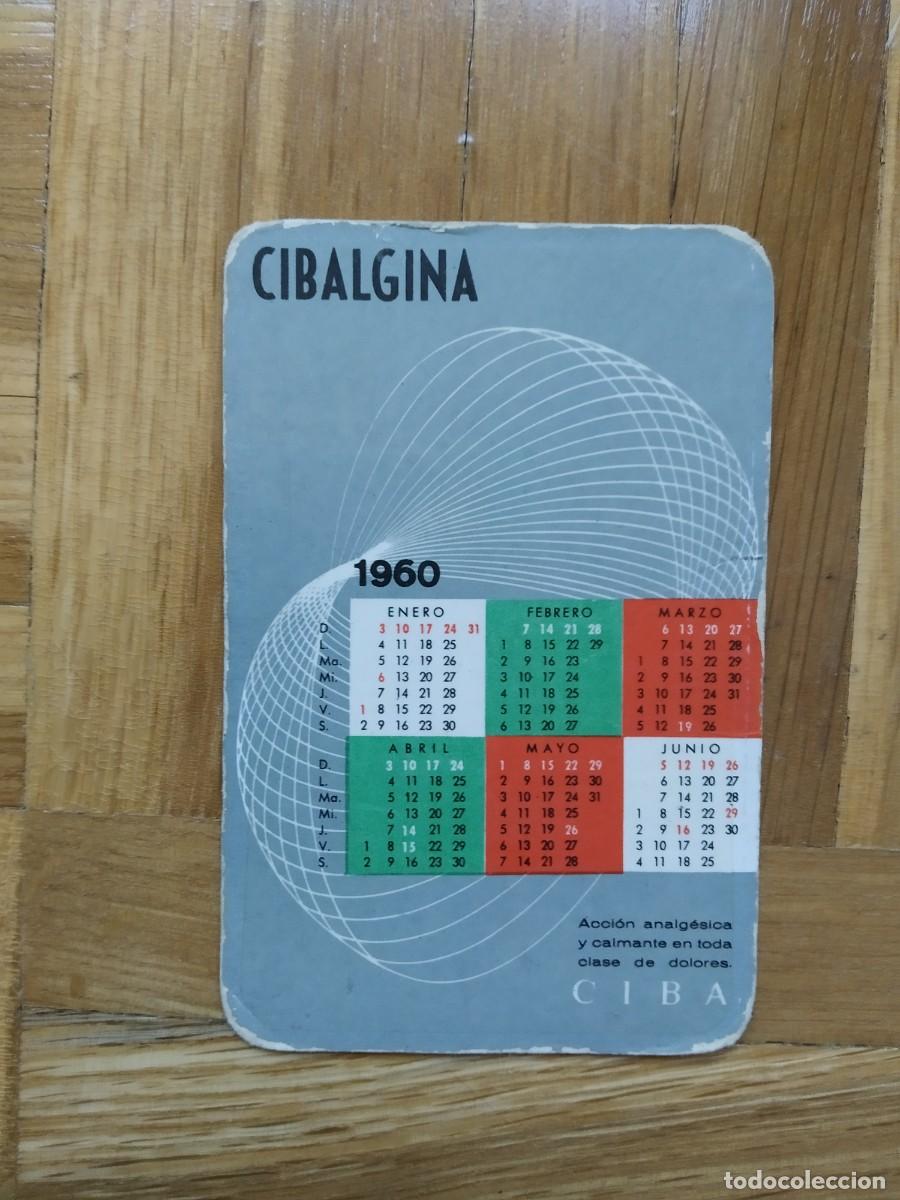 Collectionnisme Calendriers: CALENDARIO PUBLICITARIO CIBALGINA PRODUCTOS FARMACEUTICOS FARMACIA A&Ntilde;O 1959 1960 VER FOTOS