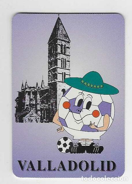 Coleccionismo calendarios: CALENDARIO DE BOLSILLO A&Ntilde;O 1998 F&Uacute;TBOL - VALLADOLID - VER FOTO REVERSO