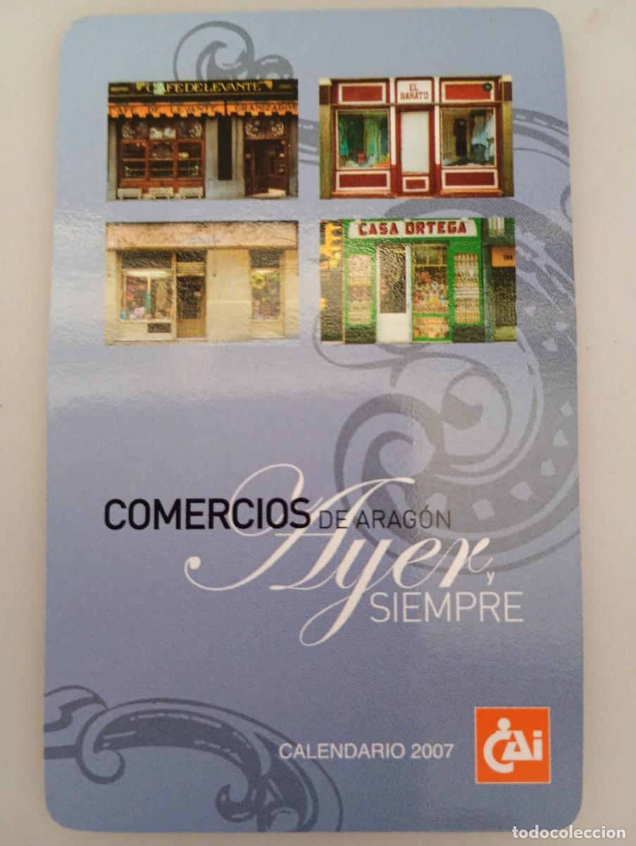 Coleccionismo calendarios: Calendario 2007 Publicidad CAI