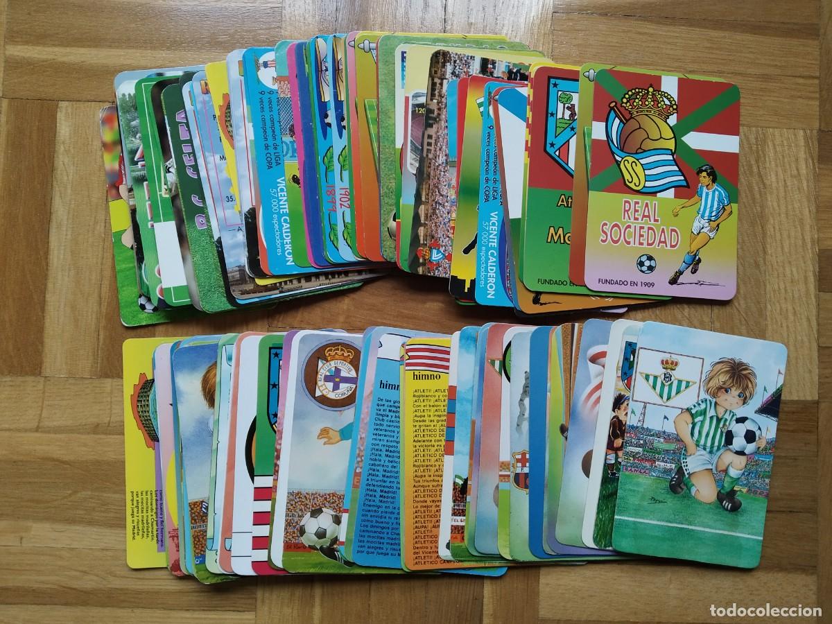 Collectables Calendars: LOTE DE 100 CALENDARIOS DE FUTBOL TODOS DISTINTOS. VAN DEL A&Ntilde;O 1984 A 2016 REAL MADRID BARSA ....
