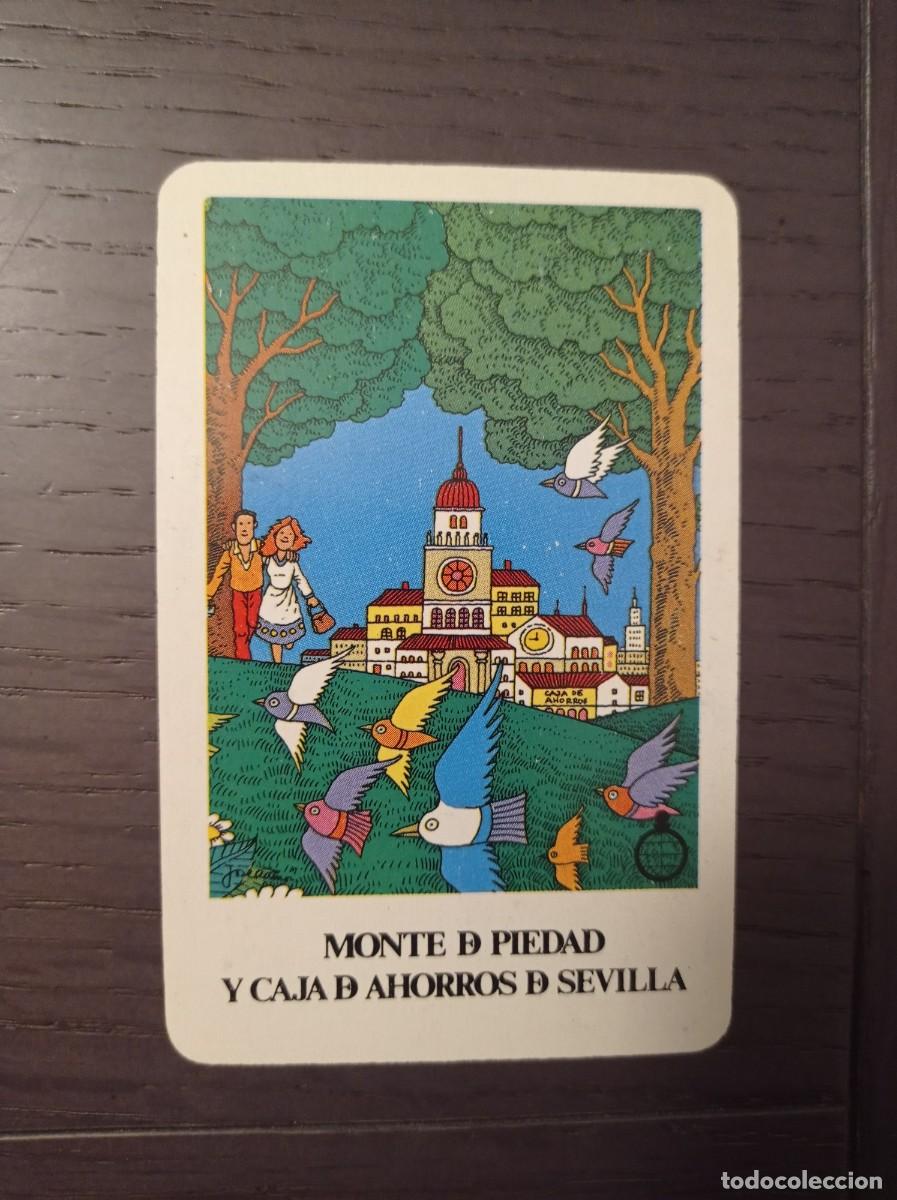 Collectables Calendars: CALENDARIO FOURNIER. MONTE DE PIEDAD Y CAJA DE AHORROS DE SEVILLA. A&Ntilde;O 1986
