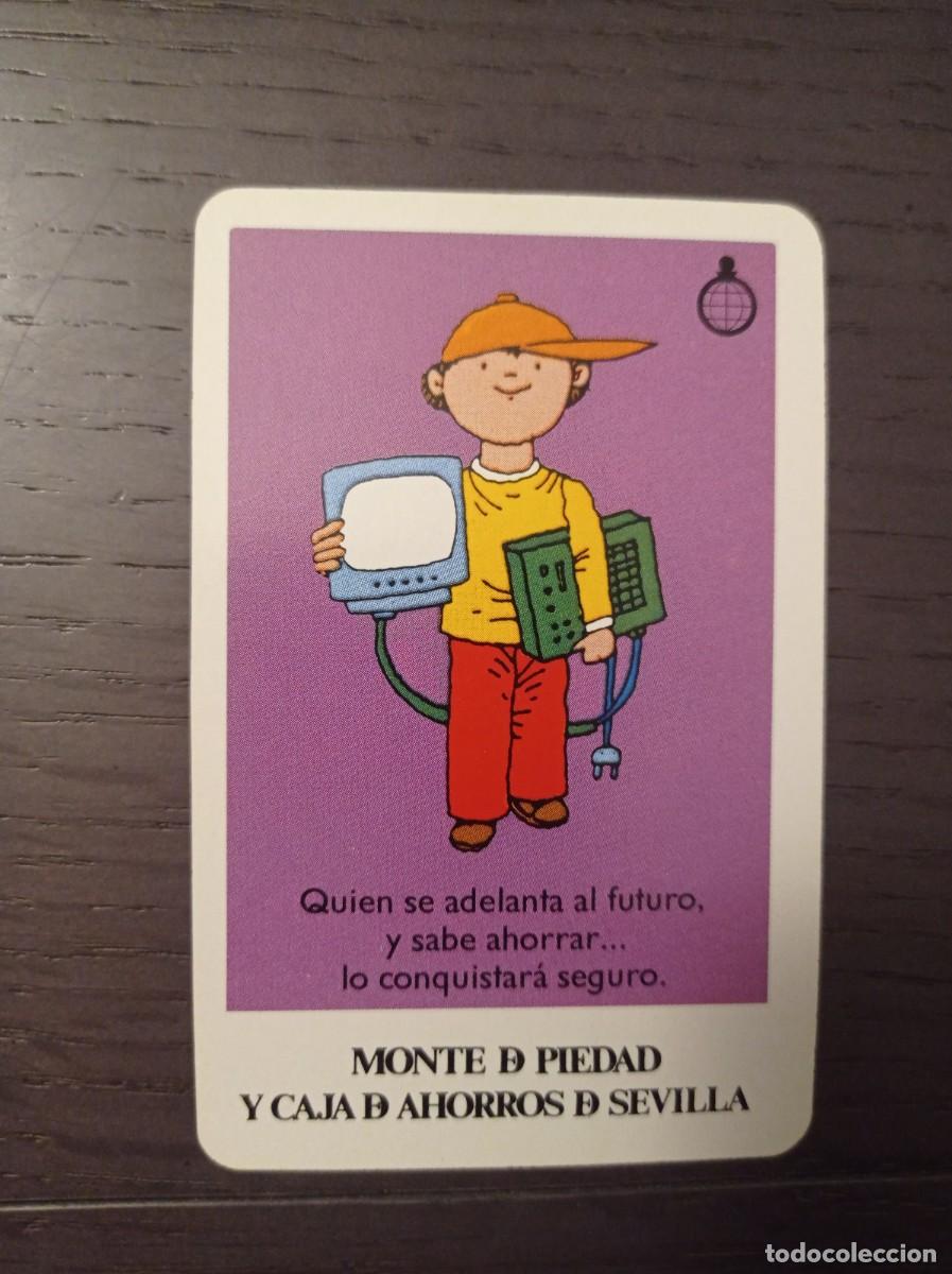 Collectables Calendars: CALENDARIO FOURNIER. MONTE DE PIEDAD Y CAJA DE AHORROS DE SEVILLA. A&Ntilde;O 1988