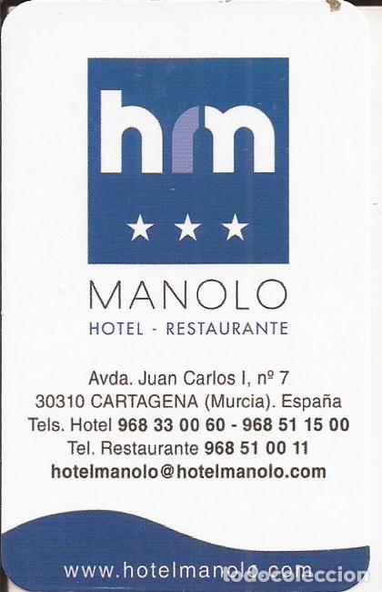 Coleccionismo calendarios: CALENDARIO HOTEL MANOLO 2019