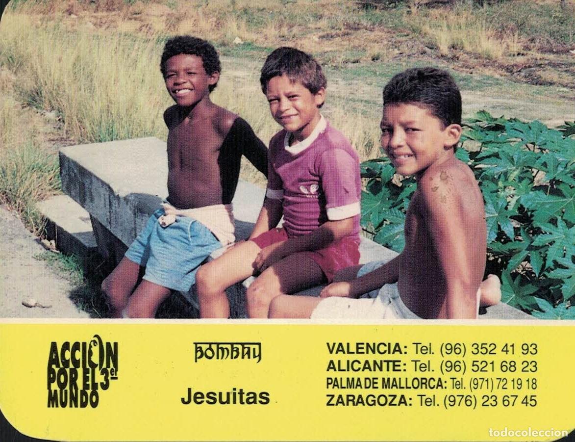 Coleccionismo calendarios: Calendario 1991 Acci&oacute;n por el Tercer Mundo Jesu&iacute;tas Bombay