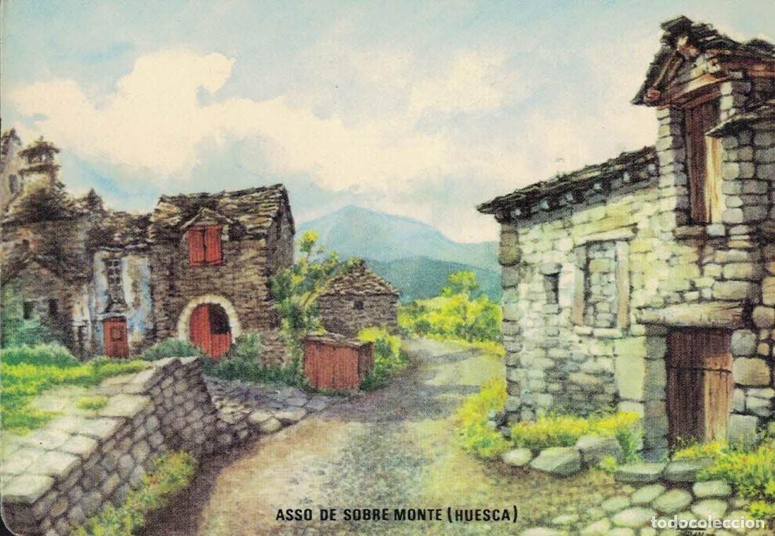 Coleccionismo calendarios: Asso de Sobremonte (Huesca) Calendario 1991 Pinturas de Pedro Beltr&aacute;n / Gr&aacute;ficas Beltr&aacute;n Zaragoza