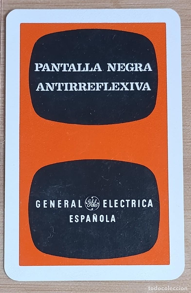 Sammeln von Kalendern: Calendario Fournier 1969 General El&eacute;ctrica Espa&ntilde;ola Televisi&oacute;n Pantalla Negra