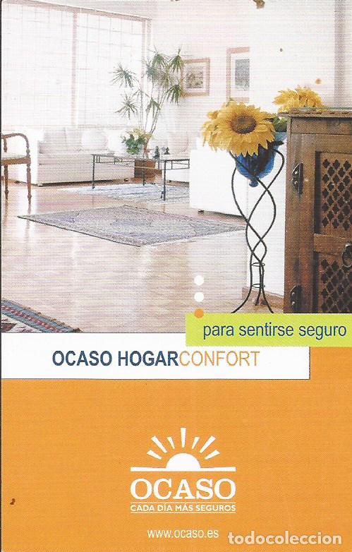 Coleccionismo calendarios: CALENDARIO OCASO 2004
